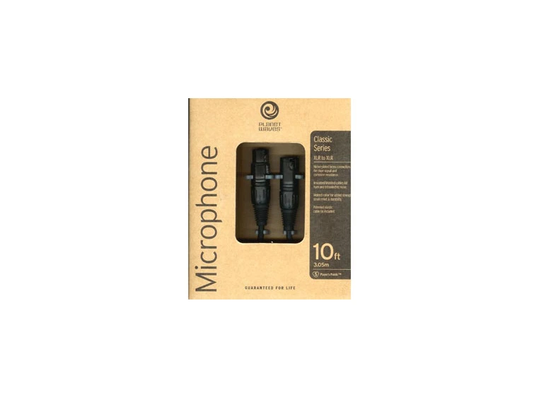 Planet Waves PW-CMIC-10 Classic Mic.Kabel XLR-XLR 3m 